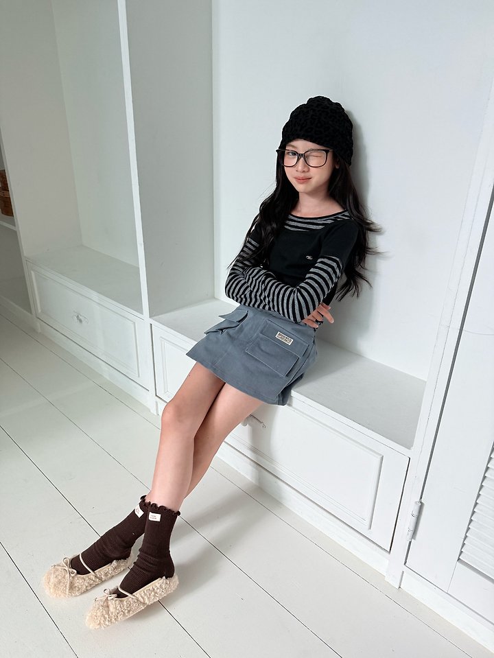 Comma - Korean Children Fashion - #magicofchildhood - Point Layered Tee - 11