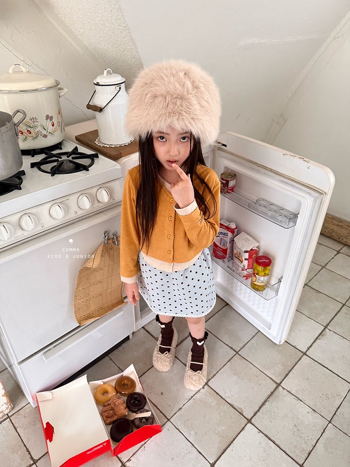Comma - Korean Children Fashion - #magicofchildhood - Colorblock Cardigan - 2