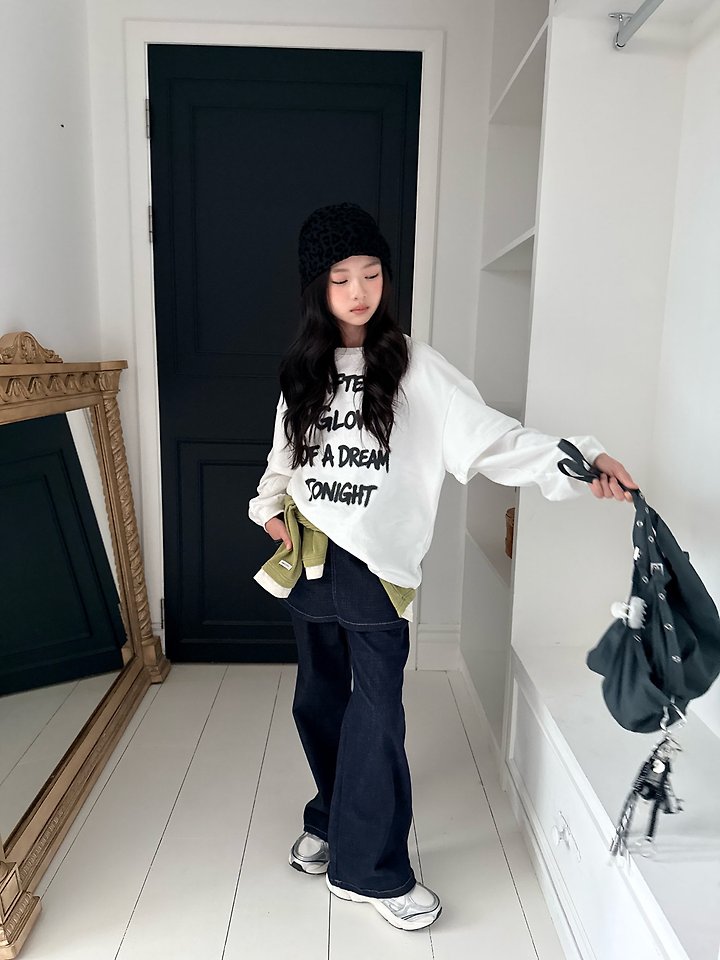 Comma - Korean Children Fashion - #magicofchildhood - Skirt Denim Pants - 10