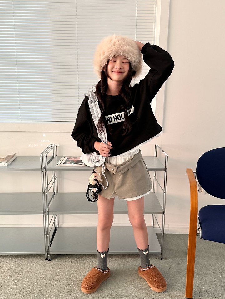 Comma - Korean Children Fashion - #minifashionista - Mini Lace Tee - 2