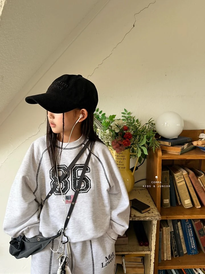 Comma - Korean Children Fashion - #minifashionista - 86 Raglan Sweatshirt - 7