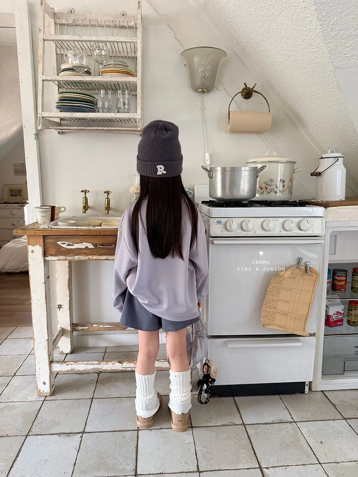 Comma - Korean Children Fashion - #minifashionista - Cut-Line Boxy Tee - 12