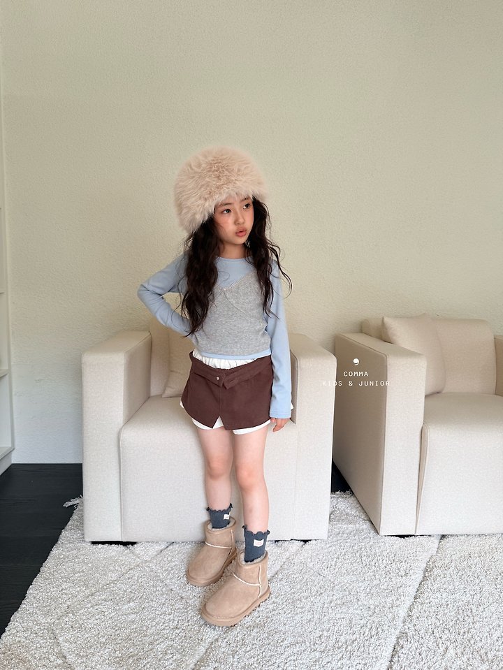 Comma - Korean Children Fashion - #prettylittlegirls - Bustier Layered Tee - 10