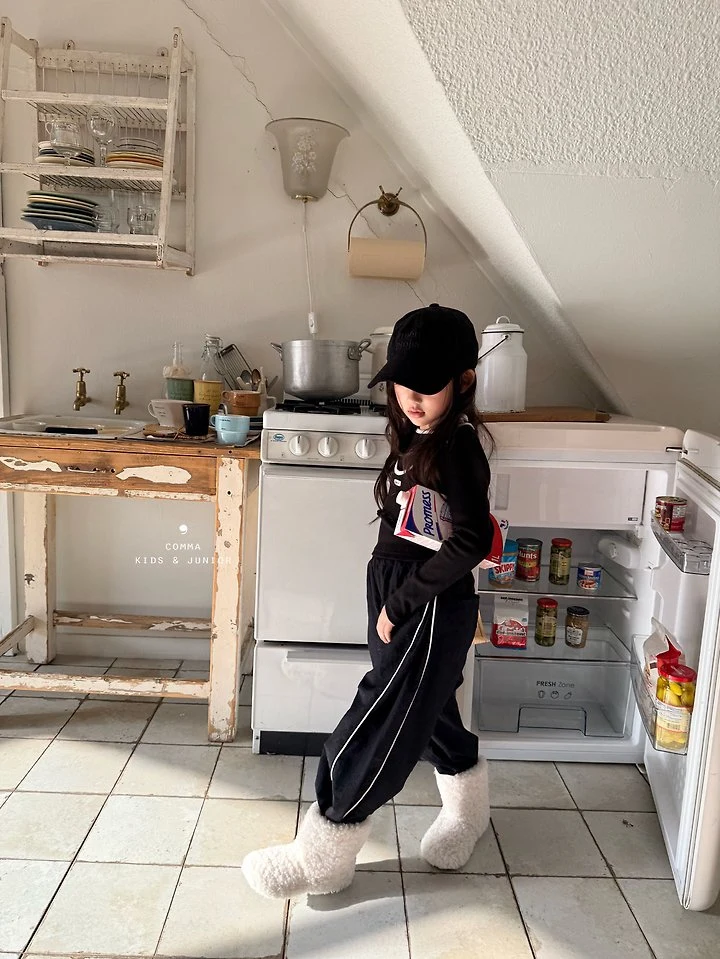Comma - Korean Children Fashion - #prettylittlegirls - Piping Line Pants - 6