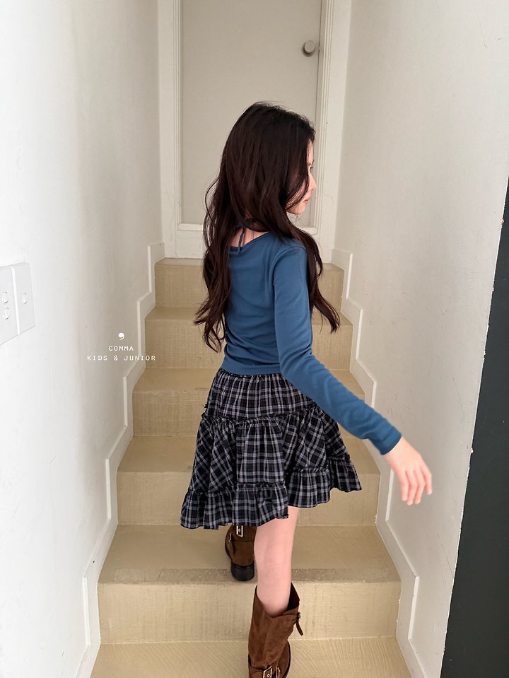 Comma - Korean Children Fashion - #todddlerfashion - Strap Tee - 10