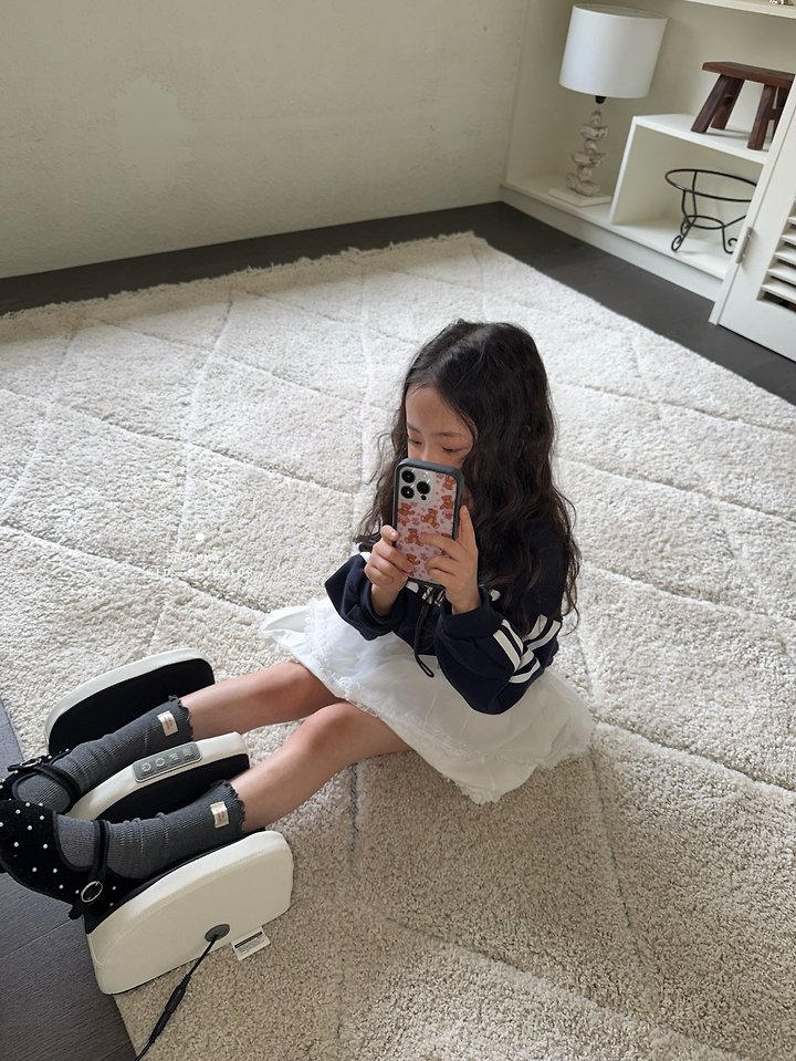 Comma - Korean Children Fashion - #todddlerfashion - Slit Double Stripe Sweatshirt - 8