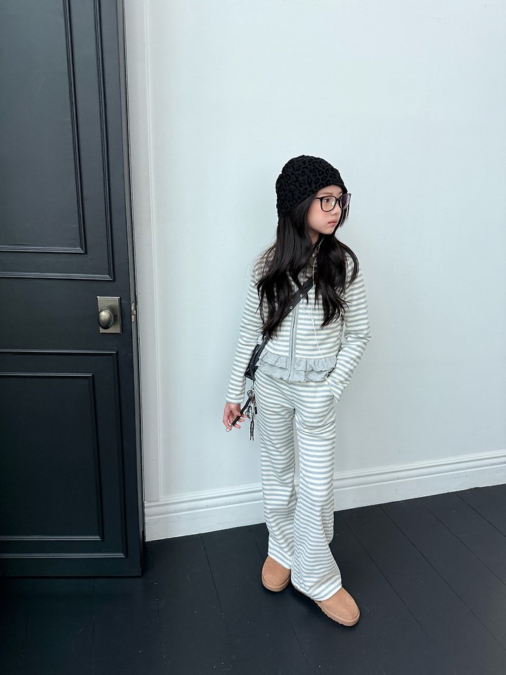 Comma - Korean Children Fashion - #toddlerclothing - Zip-Up Hoodie - 5