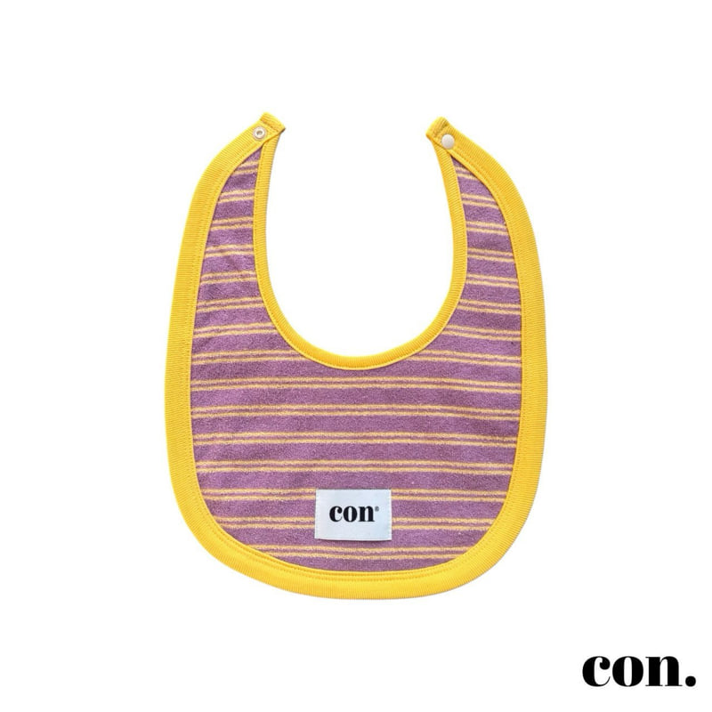 Con - Korean Baby Fashion - #babyboutique - Color Stripe Bib - 6