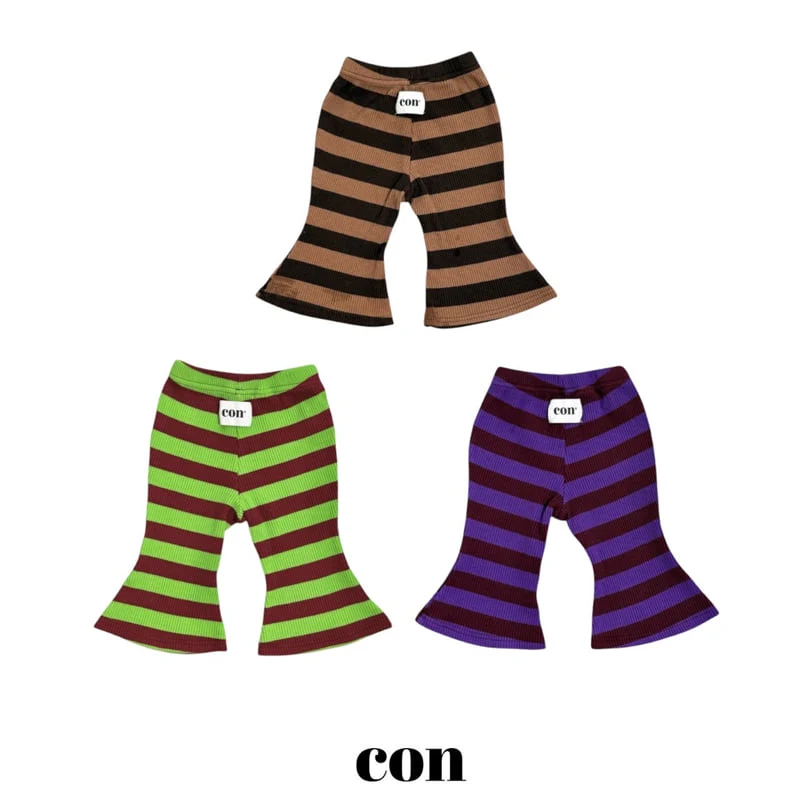 Con - Korean Baby Fashion - #babyboutique - Choco Bootscut Pants