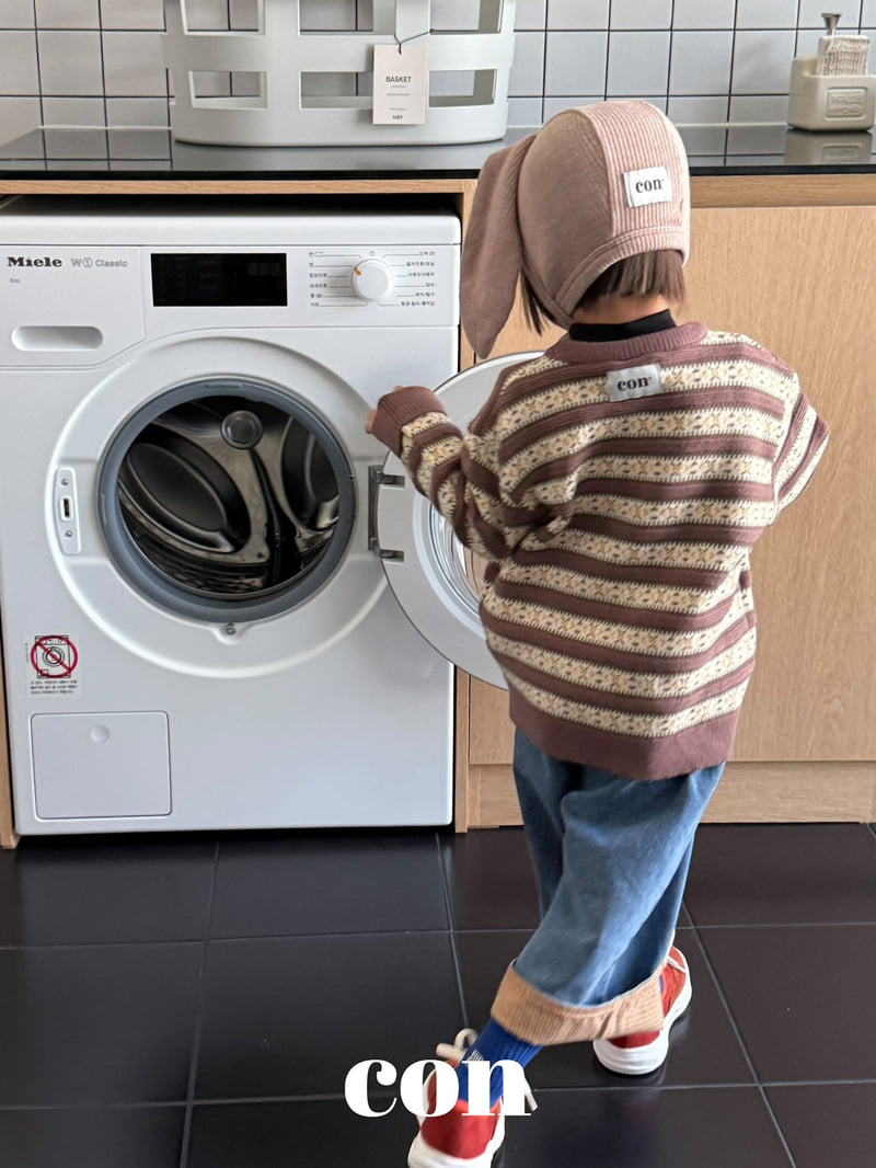 Con - Korean Baby Fashion - #babyboutique - Wash Roll-up Denim Pants - 8
