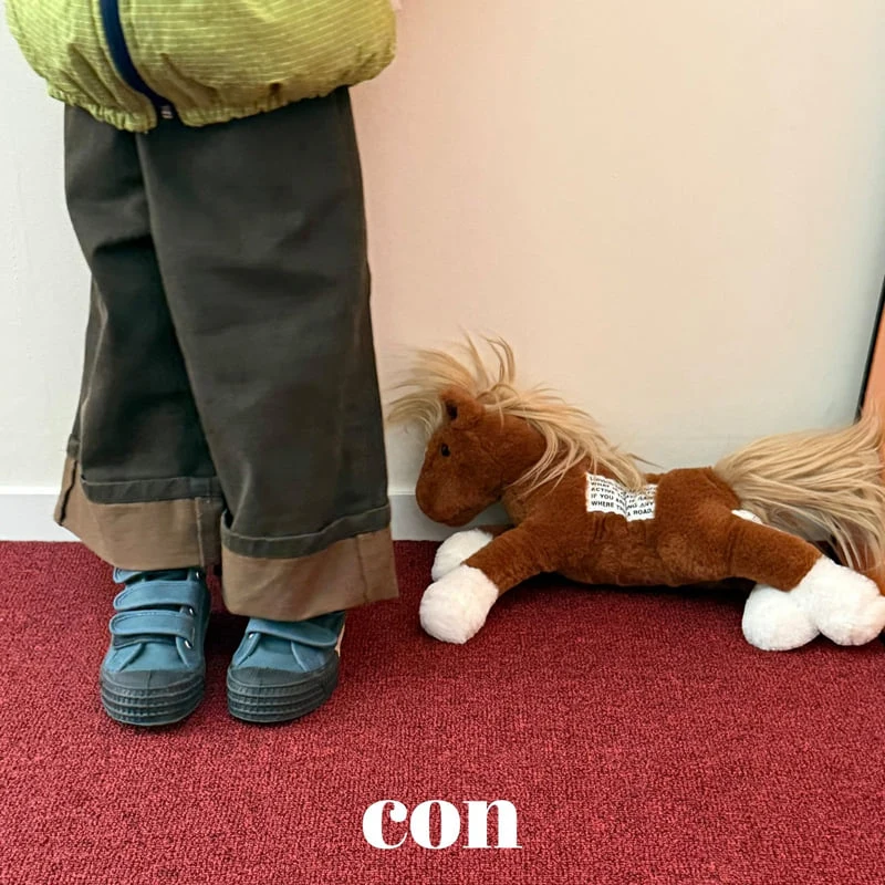 Con - Korean Baby Fashion - #babyboutique - Tonton Pigment Roll-up Pants - 7