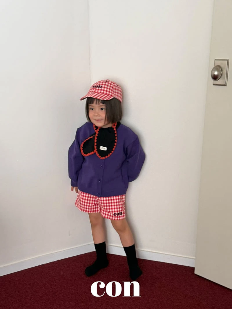 Con - Korean Baby Fashion - #babyboutiqueclothing - Check Cap - 11