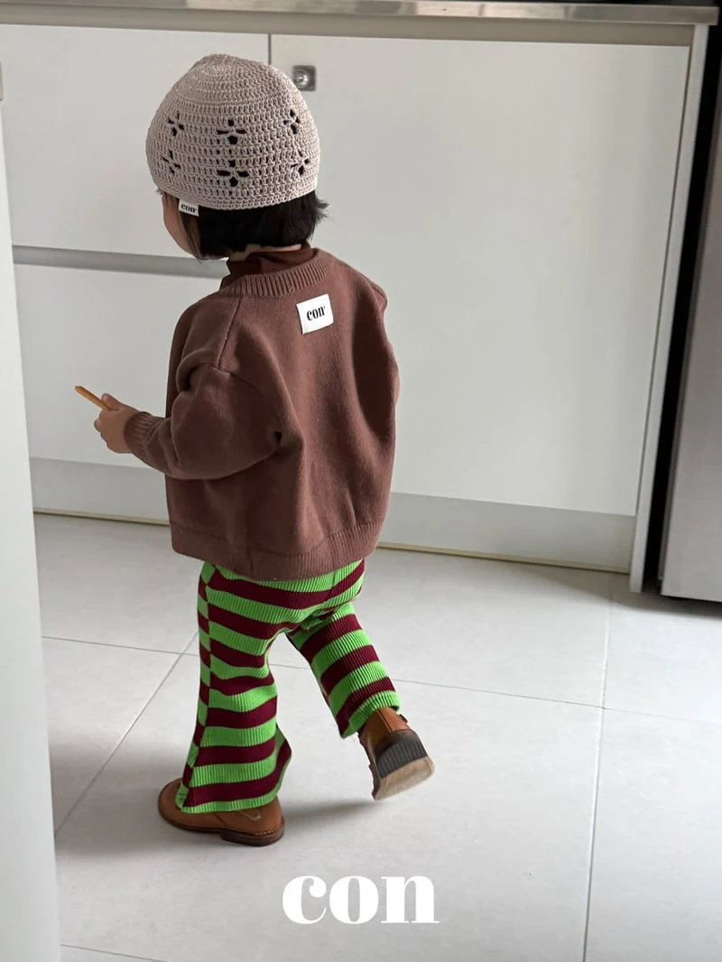 Con - Korean Baby Fashion - #babyboutiqueclothing - Choco Bootscut Pants - 2