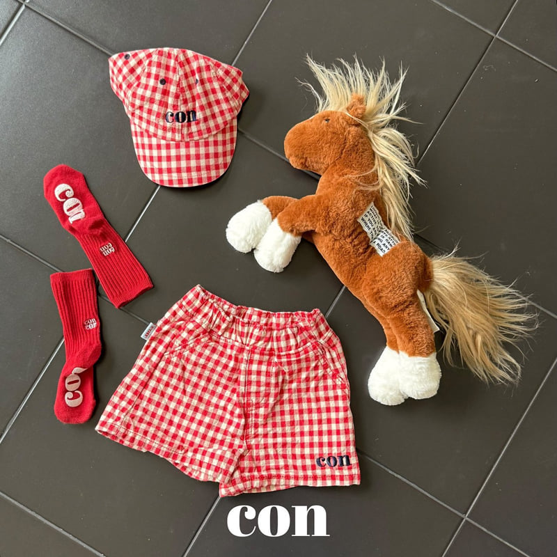 Con - Korean Baby Fashion - #babyclothing - Check Cap - 12