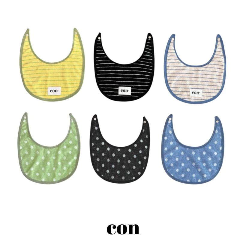Con - Korean Baby Fashion - #babyclothing - Reversible Bib