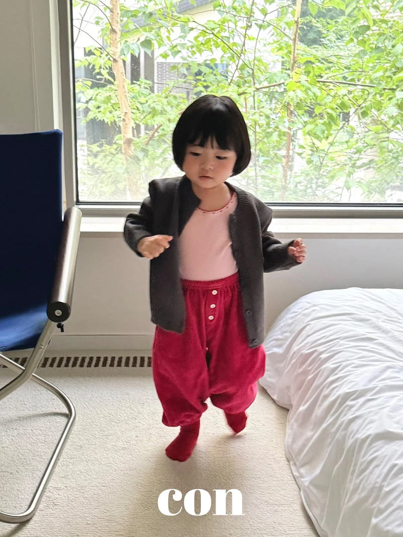Con - Korean Baby Fashion - #babyfashion - Veloure Holic Pants - 10