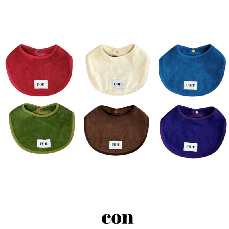 Con - Korean Baby Fashion - #babyfashion - Solid Bib