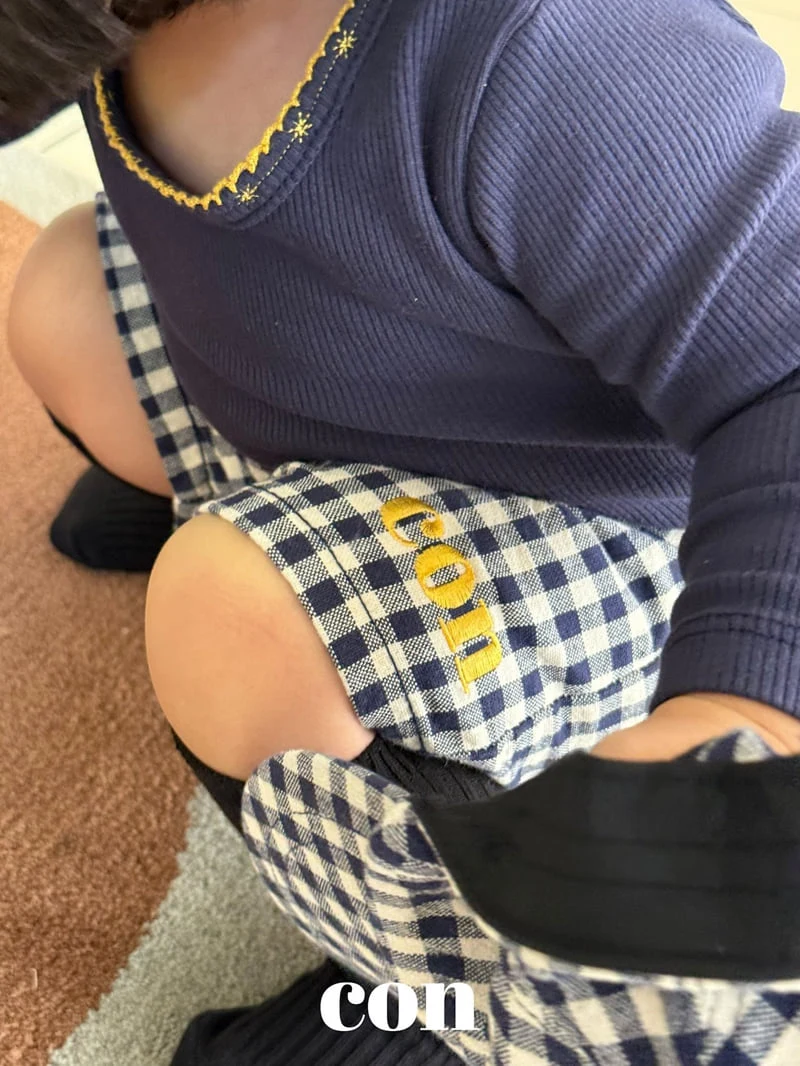 Con - Korean Baby Fashion - #babyfashion - Bebe Check Shorts - 4
