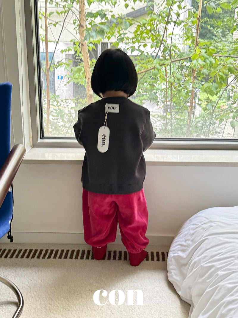 Con - Korean Baby Fashion - #babyfever - Veloure Holic Pants - 11