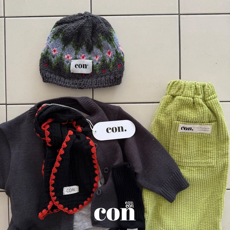 Con - Korean Baby Fashion - #babygirlfashion - Bebe Everywhere Muffler - 8