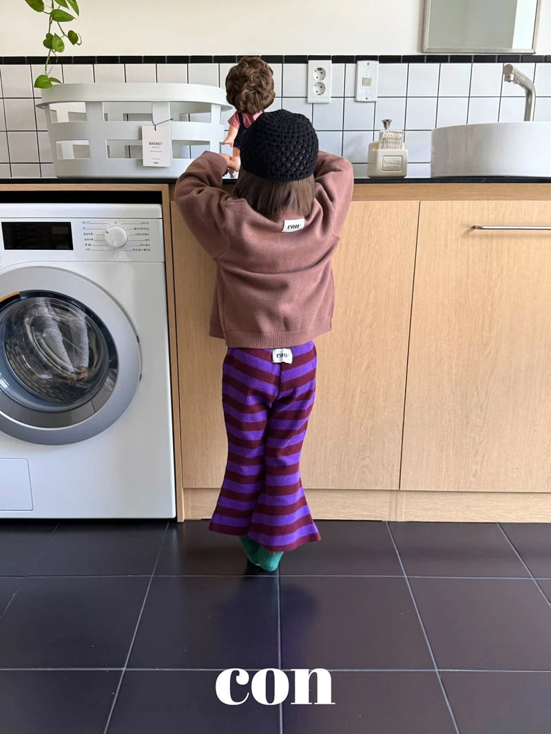 Con - Korean Baby Fashion - #babyoninstagram - Choco Bootscut Pants - 8