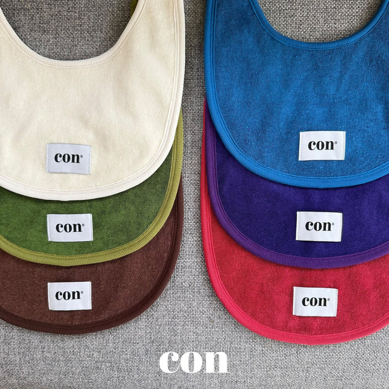 Con - Korean Baby Fashion - #babyoninstagram - Solid Bib - 5