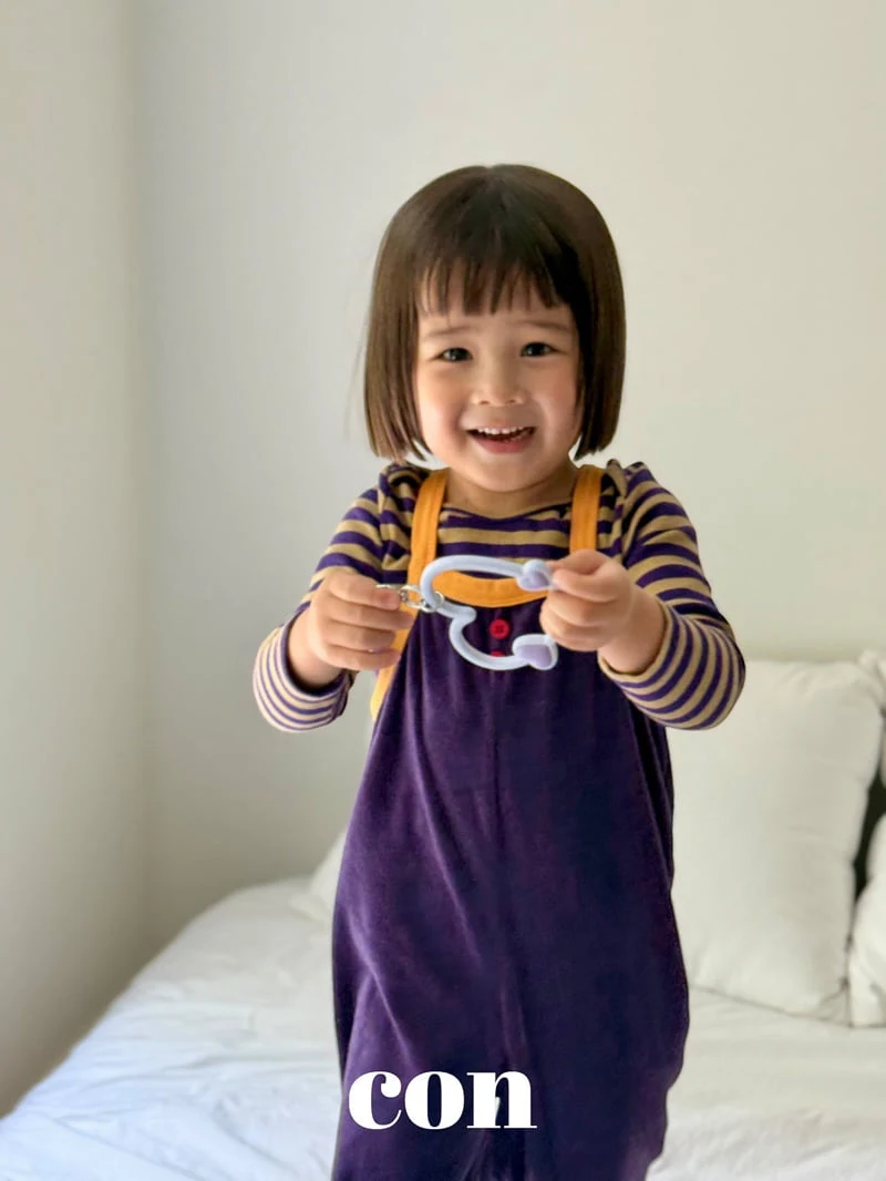 Con - Korean Baby Fashion - #babyootd - Crayon Overalls - 7