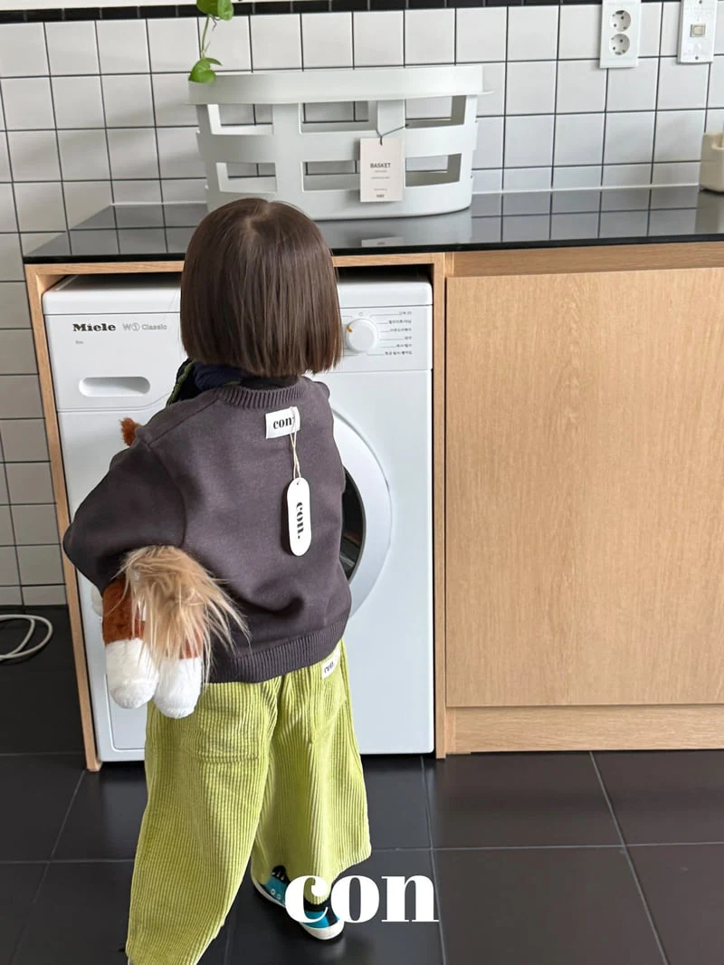 Con - Korean Baby Fashion - #babyootd - Corduroy Pants - 5