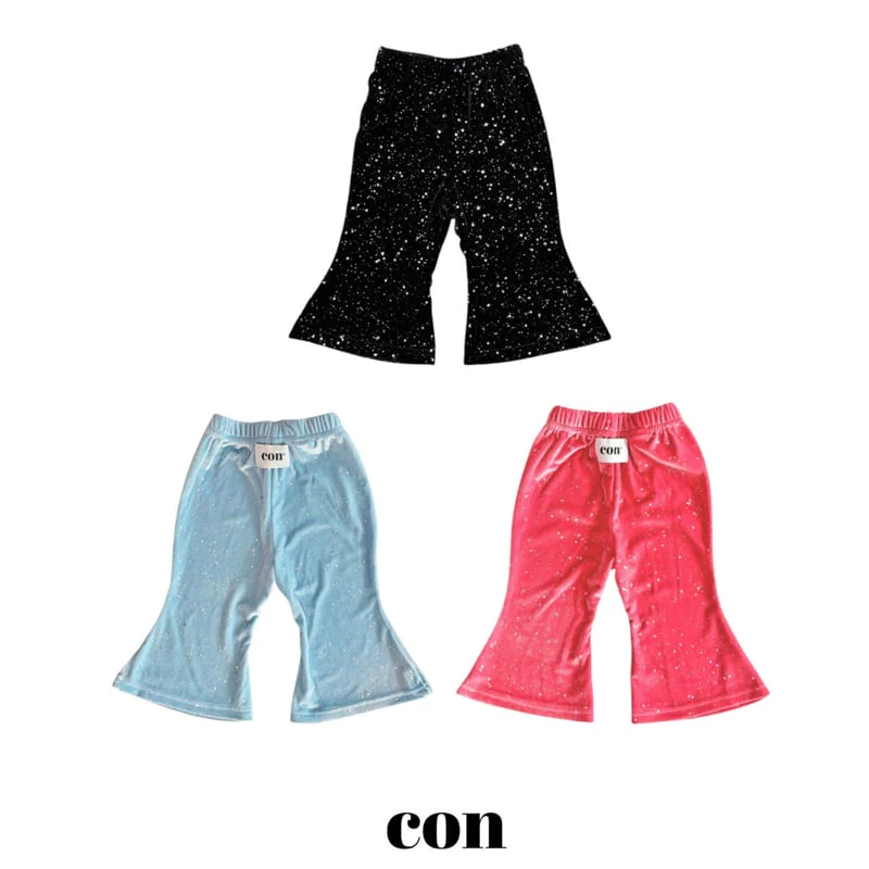 Con - Korean Baby Fashion - #babyootd - Black Hole Pants