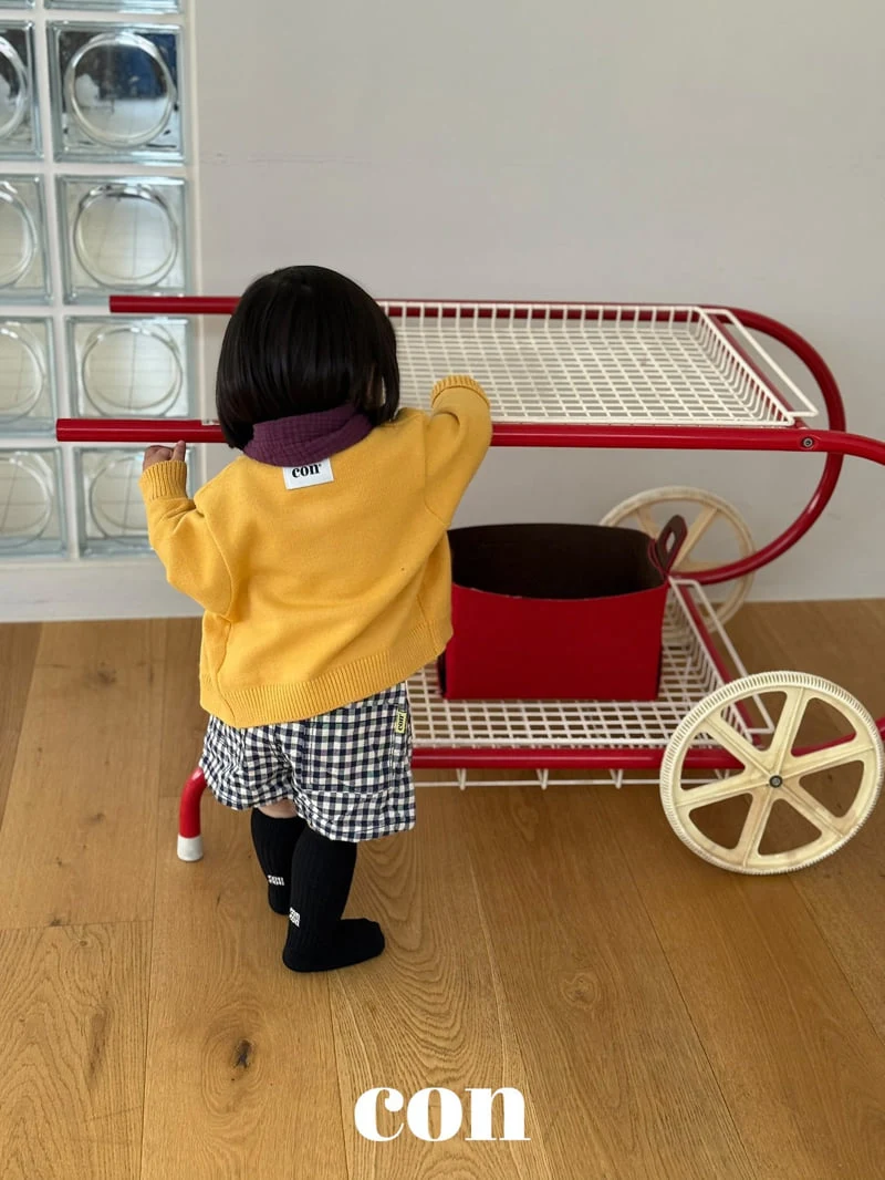 Con - Korean Baby Fashion - #babyoutfit - Bebe Check Shorts - 9