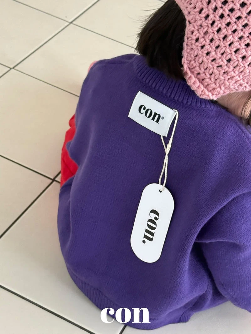 Con - Korean Baby Fashion - #babyoutfit - Con Color Cardigan - 6