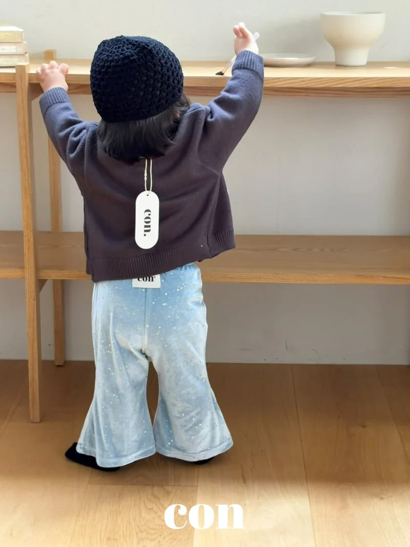 Con - Korean Baby Fashion - #babyoutfit - Black Hole Pants - 2