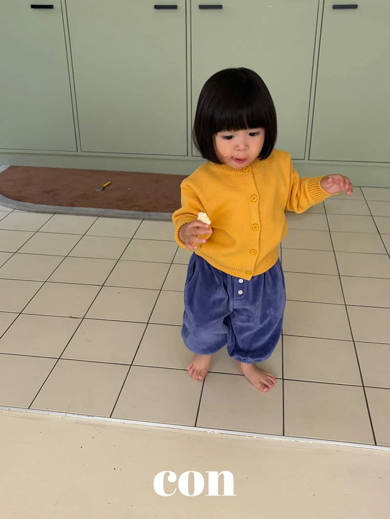 Con - Korean Baby Fashion - #babywear - Veloure Holic Pants - 3