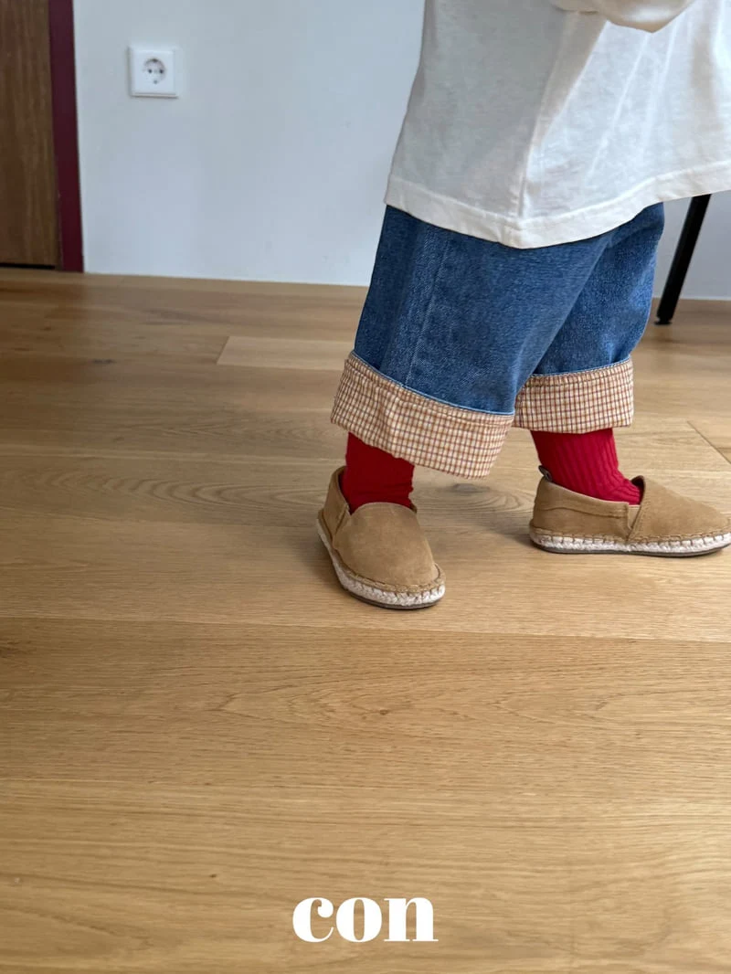 Con - Korean Baby Fashion - #babywear - Wash Roll-up Denim Pants - 5
