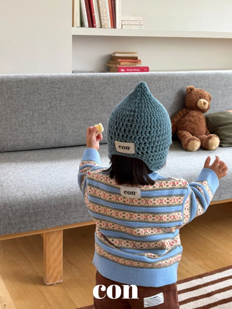 Con - Korean Baby Fashion - #babyoutfit - Nordic Sweater - 4