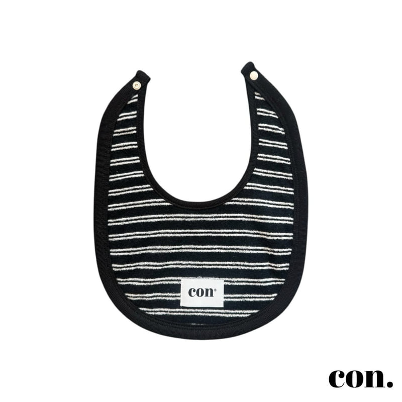 Con - Korean Baby Fashion - #onlinebabyboutique - Color Stripe Bib - 3