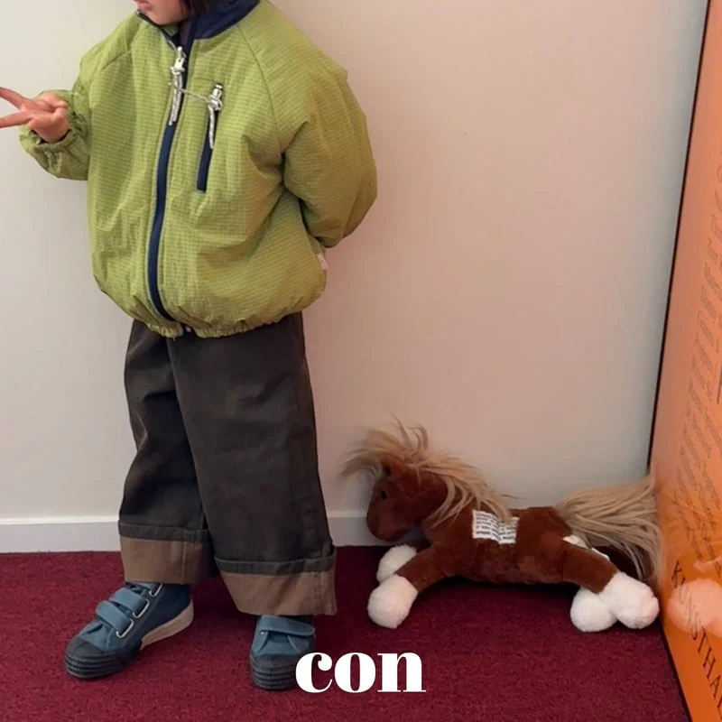 Con - Korean Baby Fashion - #onlinebabyboutique - Con Reversible Jumper - 7