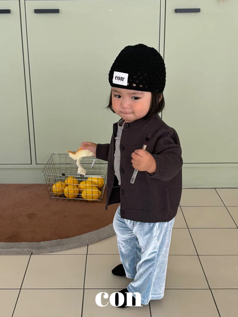 Con - Korean Baby Fashion - #onlinebabyboutique - Handmade Con Beanie - 3