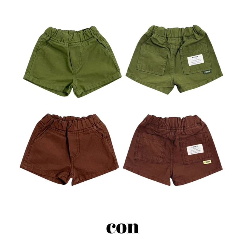 Con - Korean Baby Fashion - #onlinebabyboutique - Warm Toen Shorts
