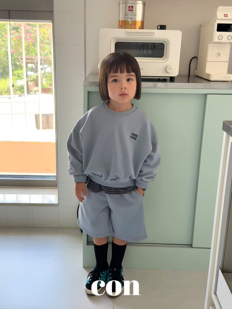 Con - Korean Baby Fashion - #onlinebabyboutique - Kindergarden Top Bottom Set - 8