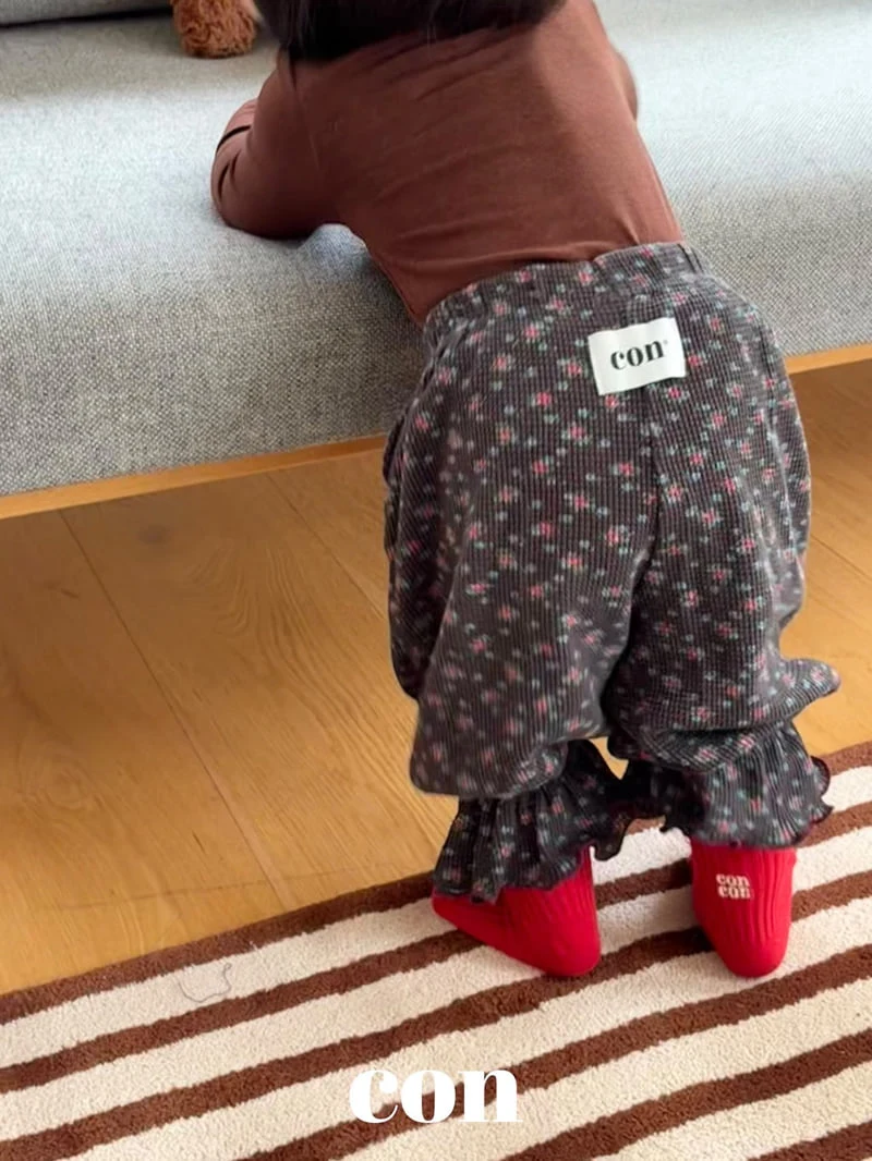 Con - Korean Baby Fashion - #onlinebabyshop - Garden Frill Pants - 8