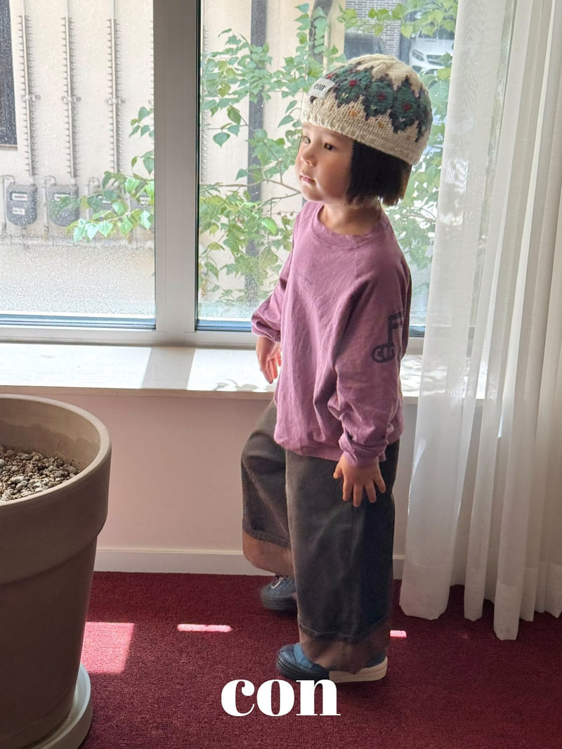 Con - Korean Baby Fashion - #onlinebabyshop - Tonton Pigment Roll-up Pants - 5