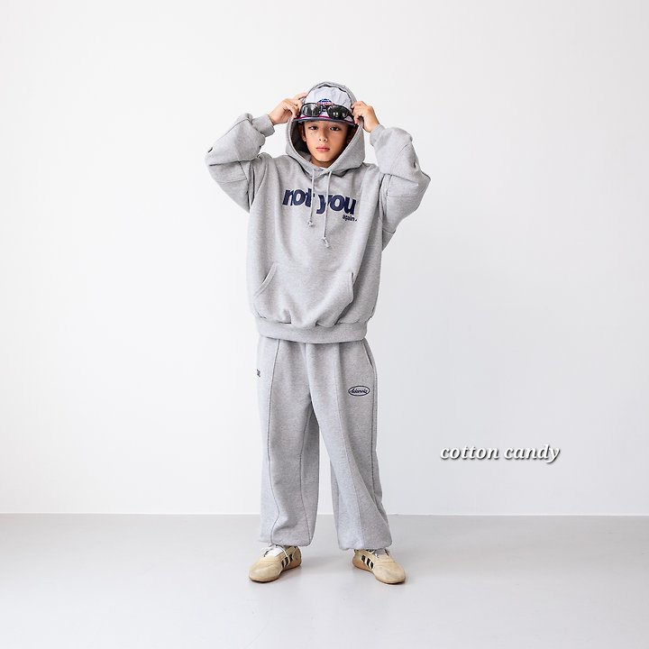 Cotton Candy - Korean Children Fashion - #designkidswear - Again Hooded Tee - 6