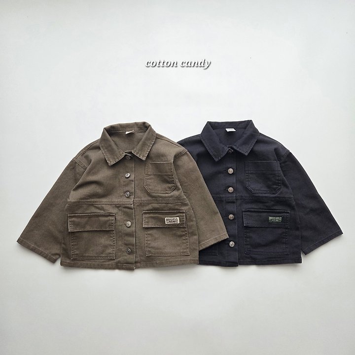 Cotton Candy - Korean Children Fashion - #discoveringself - Work Jacket