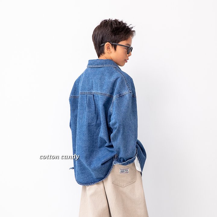 Cotton Candy - Korean Children Fashion - #discoveringself - Original Denim Shirt - 11