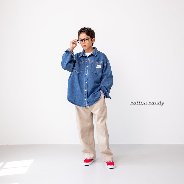 Cotton Candy - Korean Children Fashion - #fashionkids - Original Denim Shirt - 12