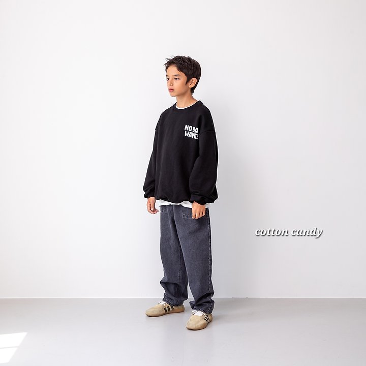 Cotton Candy - Korean Children Fashion - #fashionkids - Wave Sweatshirt - 4
