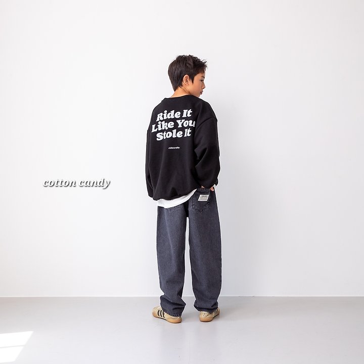 Cotton Candy - Korean Children Fashion - #kidsstore - Wave Sweatshirt - 5