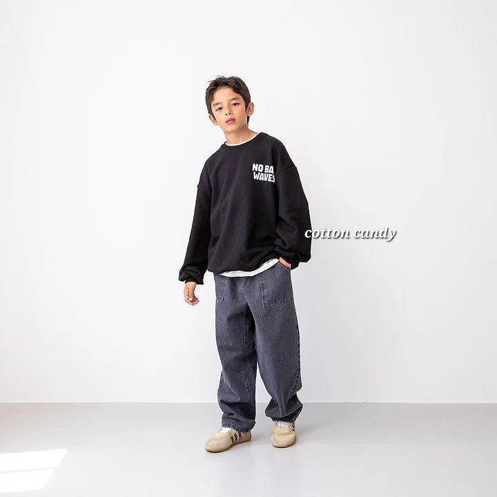 Cotton Candy - Korean Children Fashion - #prettylittlegirls - Wave Sweatshirt - 11