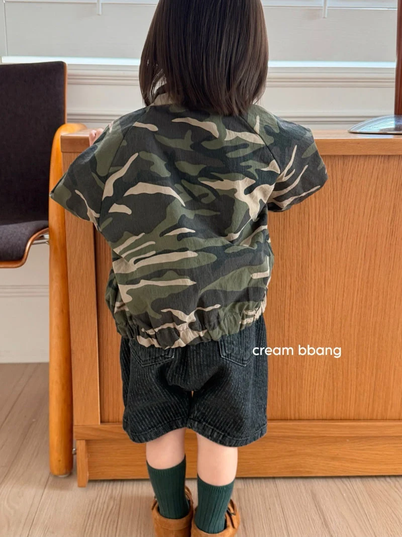 Cream Bbang - Korean Baby Fashion - #babyboutique - Bebe Denim Baggy - 5